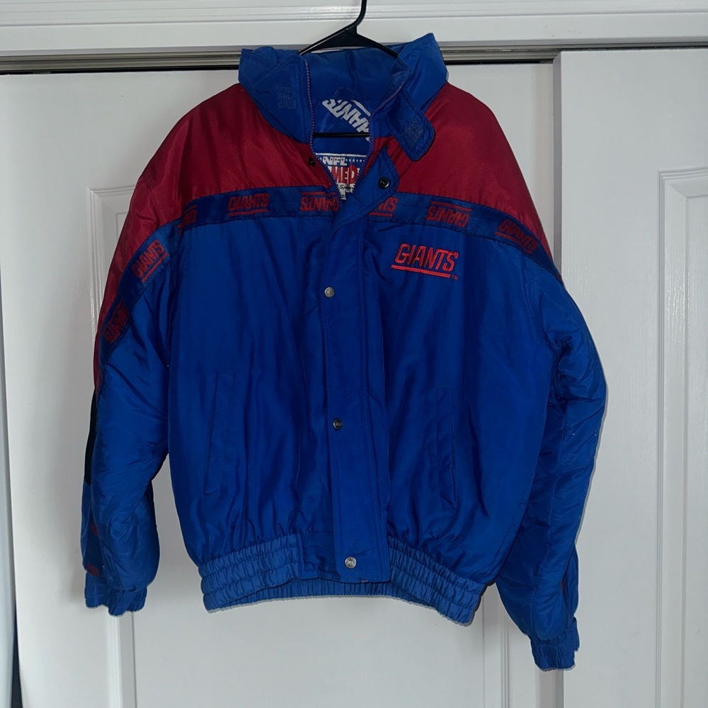 Vintage 80/90s NFL Gameday New York Giants Jacket Size Large Great Condition